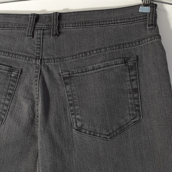 Charter Club 12 Short Classic Straight Gray Jeans - Picture 10 of 16